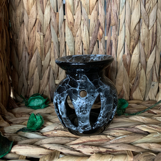 Ceramic oil-burner
